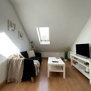 Apartment über Den Dächern Leipzigs: Süßes Kleines Mit Dachterasse! Nur 5 Minuten Zum Stadion Und 10 Minuten Ins Zentrum, Leipzig